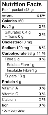 Quaker Instant Maple & Brown Sugar Oatmeal