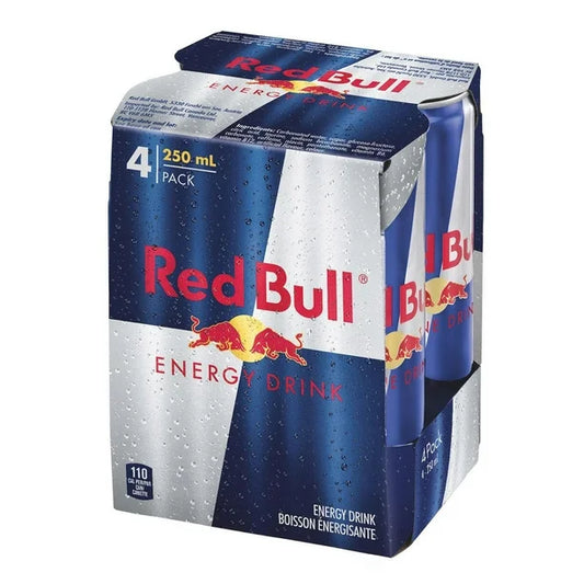 Red Bull Energy Drink, 4 x 250 mL