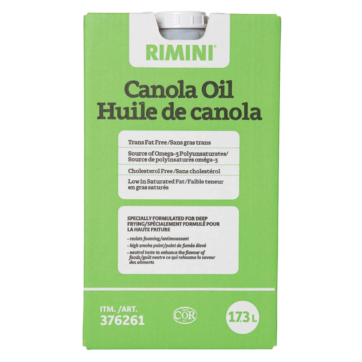 Rimini Canola Oil, 17.3 L