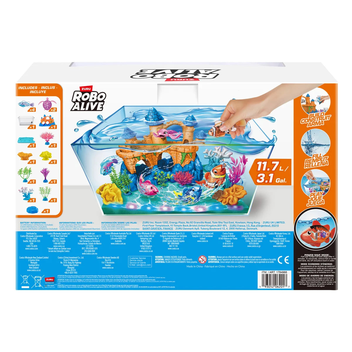 Robo Alive Fish Tank Playset