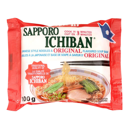 Sapporo Ichiban Japanese Noodles, 24 × 100 g