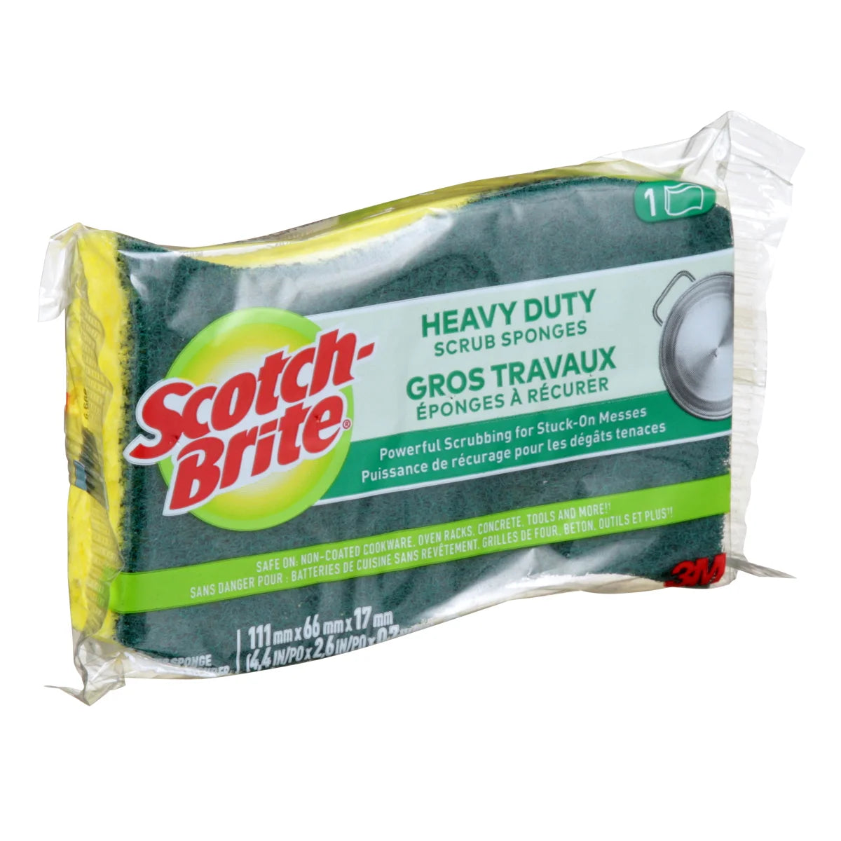 Scotch-Brite Heavy Duty Scrub Sponge, 24-pack