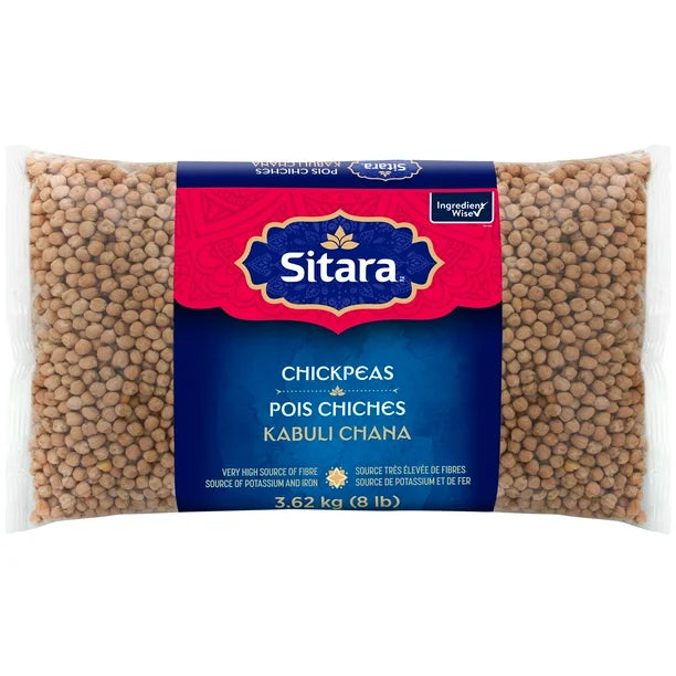 Sitara Chickpeas, 3.62 kg (8 lb)