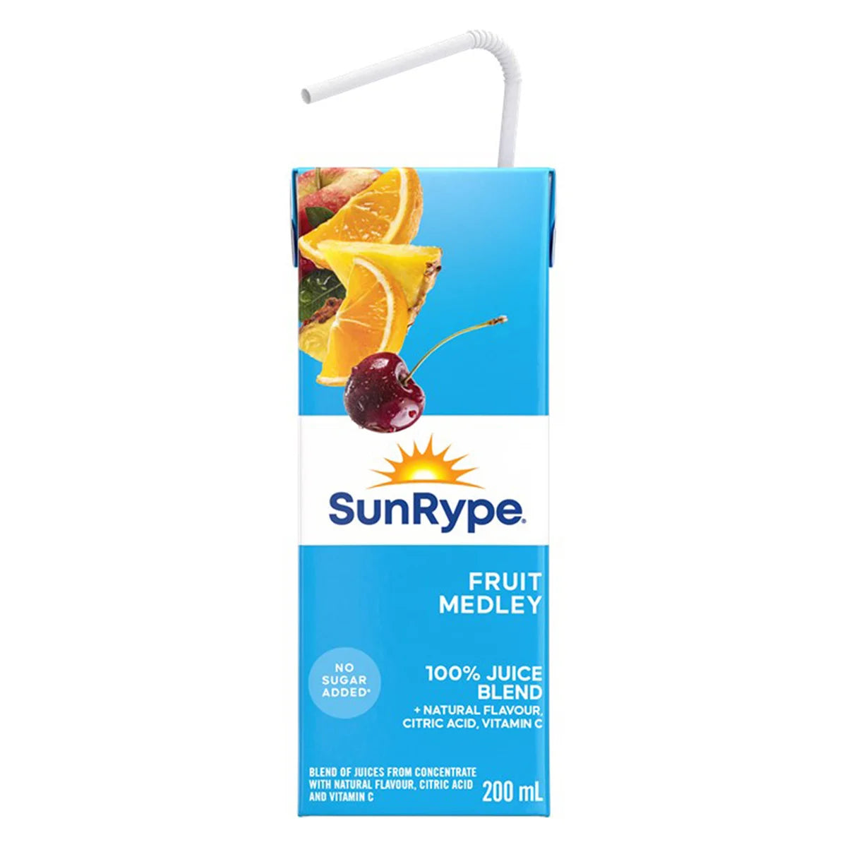 SunRype 100% Juice Variety Pack, 40 x 200mL