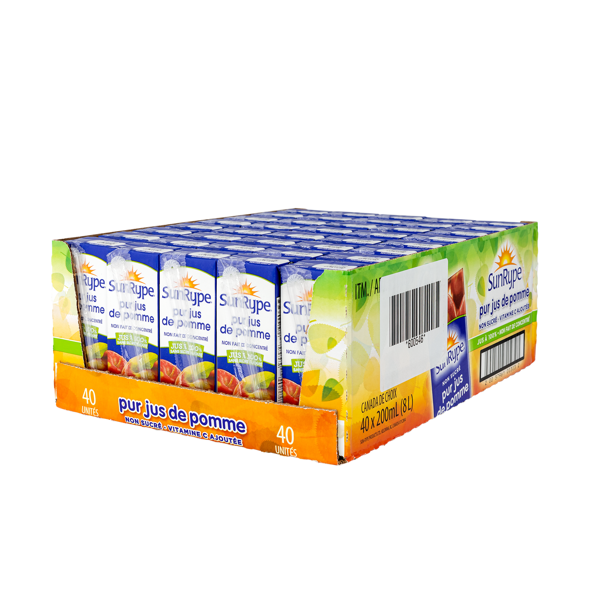 SunRype Apple Juice 40 x 200mL