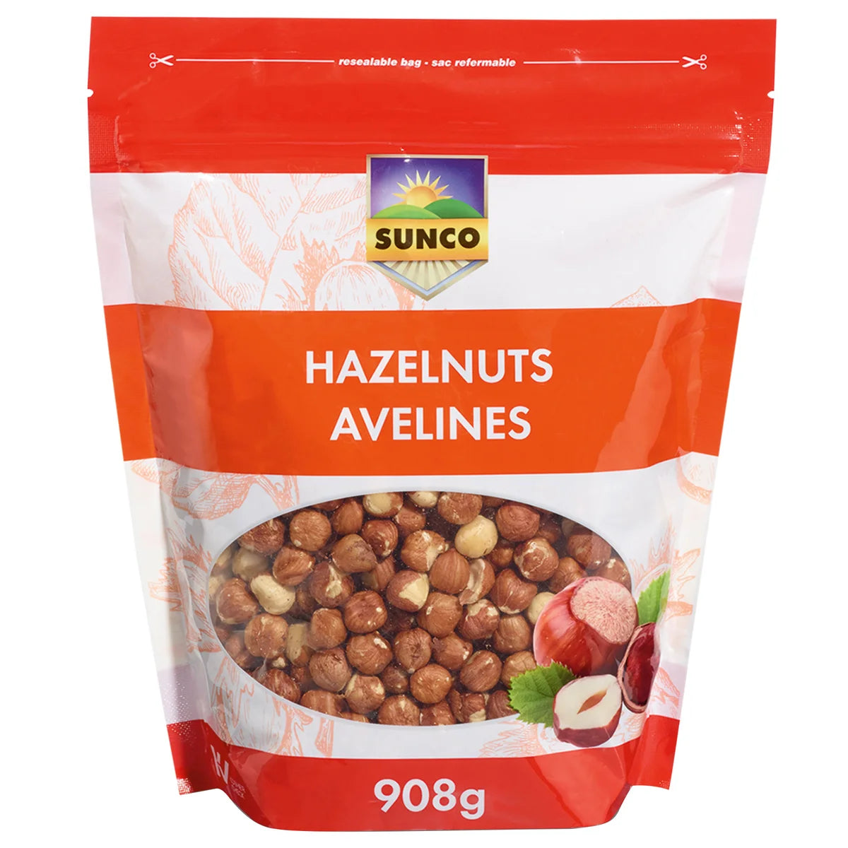 Sunco Hazelnuts, 908 g