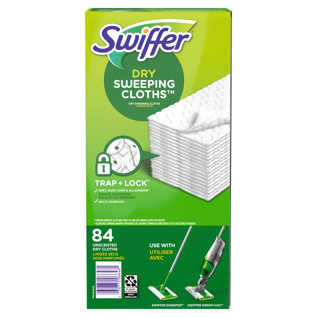 Swiffer Sweeper Dry Sweeping Cloth, 84 count