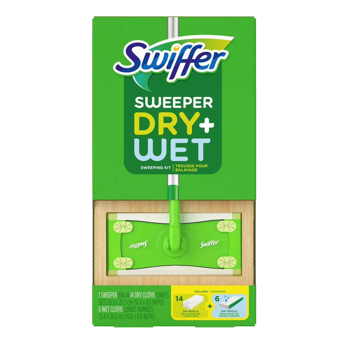 Swiffer Sweeper Dry and Wet Sweeping Kit