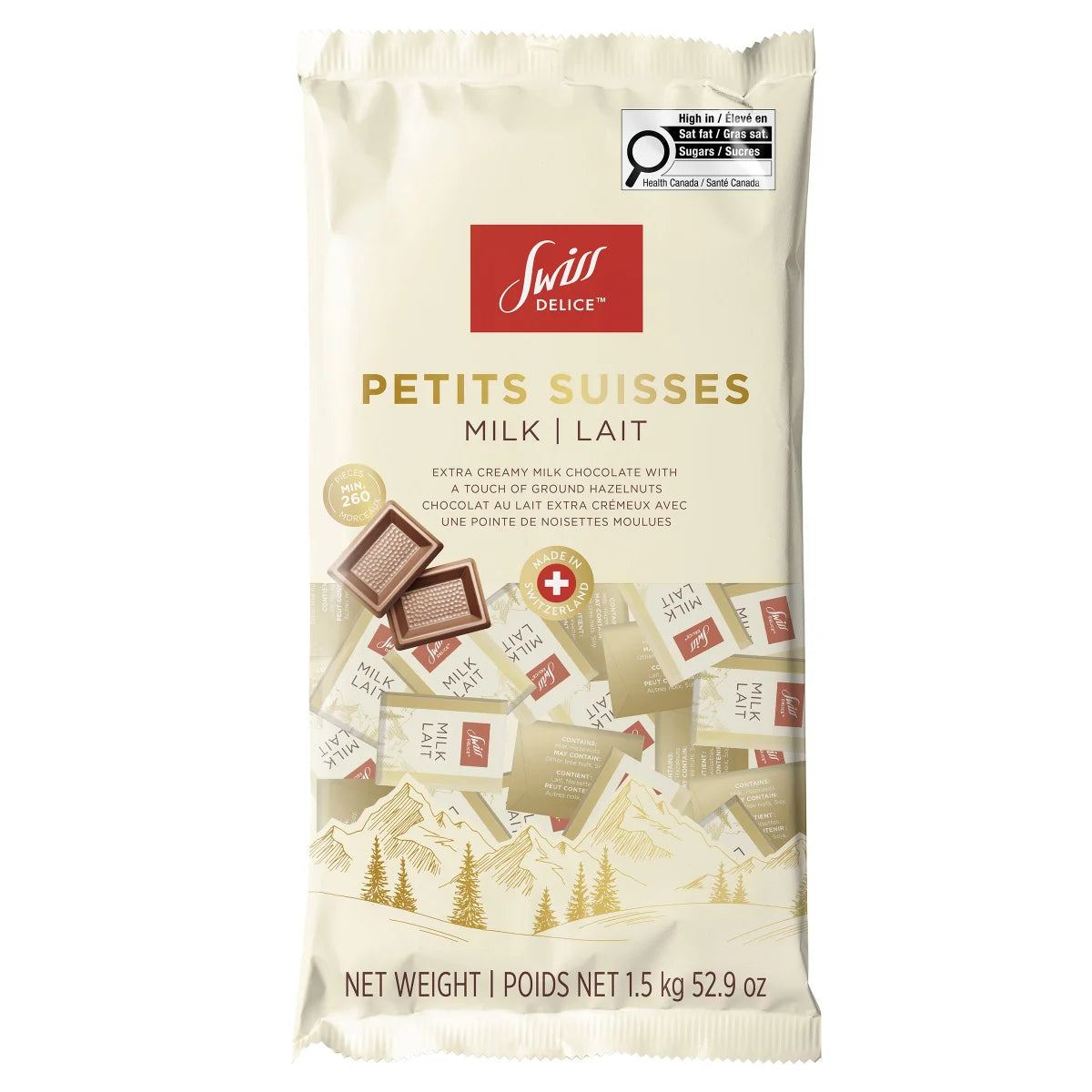 Swiss Delice, Milk Chocolates, 1.5 kg