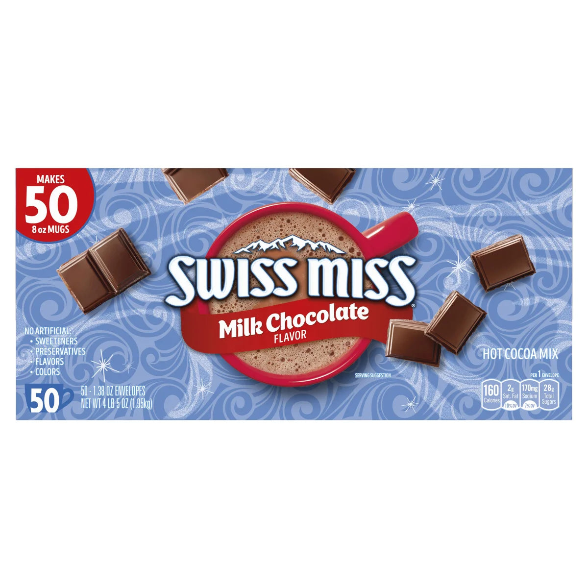 Swiss Miss, Hot Cocoa Mix, 50 x 39g