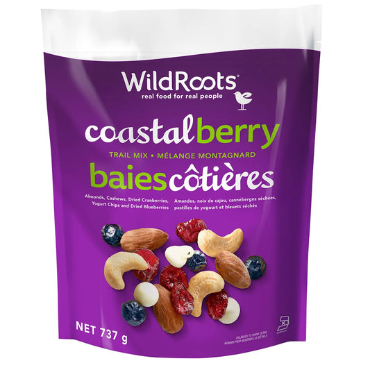 Wild Roots Coastal Berry Natural Trail Mix, 737 g (26 oz.)