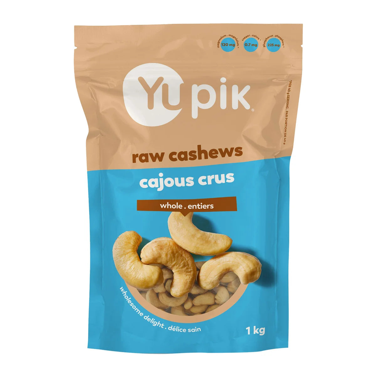 Yupik Raw Cashews, 1 kg