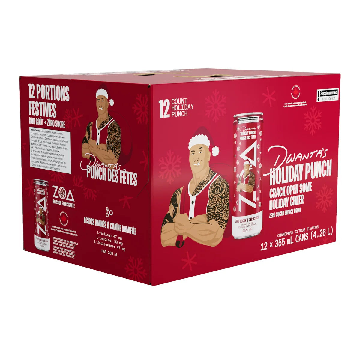 ZOA Dwanta's Holiday Punch 355 mL, 12-pack