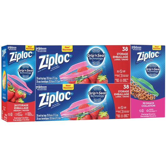 Ziploc Pantry Variety Pack of 194