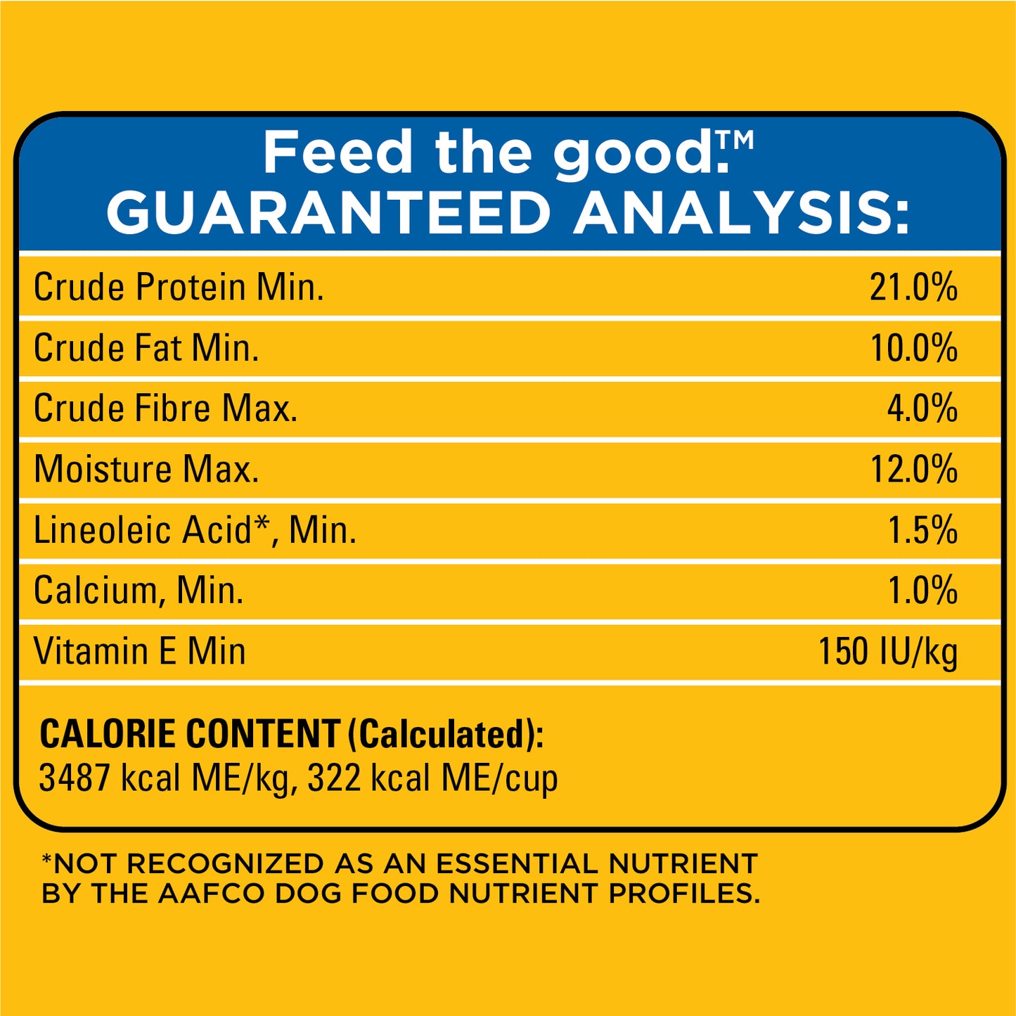 PEDIGREE® VITALITY+ WITH REAL CHICKEN & VEGETABLE FLAVOUR DRY DOG FOOD 22.7Kg