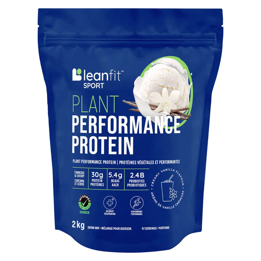 Leanfit Sport Plant Performance Protein Vanilla, 2kg