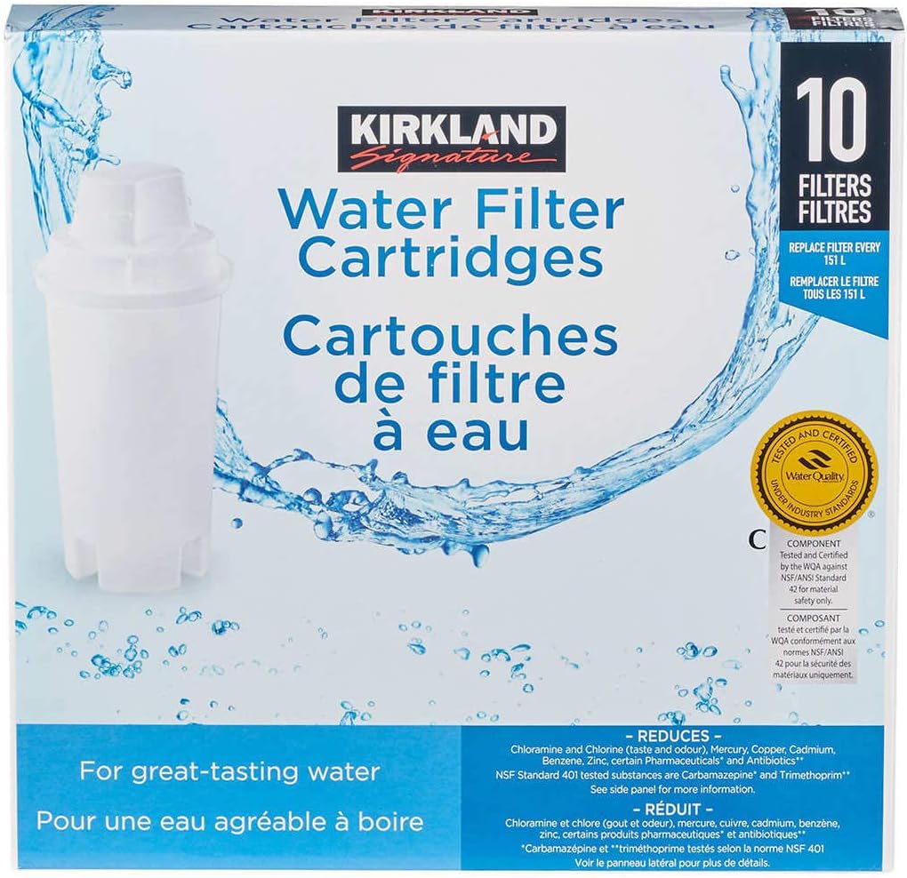 Kirkland Signature Water Filter Cartridges, 10-pack