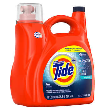 Tide Coldwater Clean Liquid Laundry Detergent 123 Loads