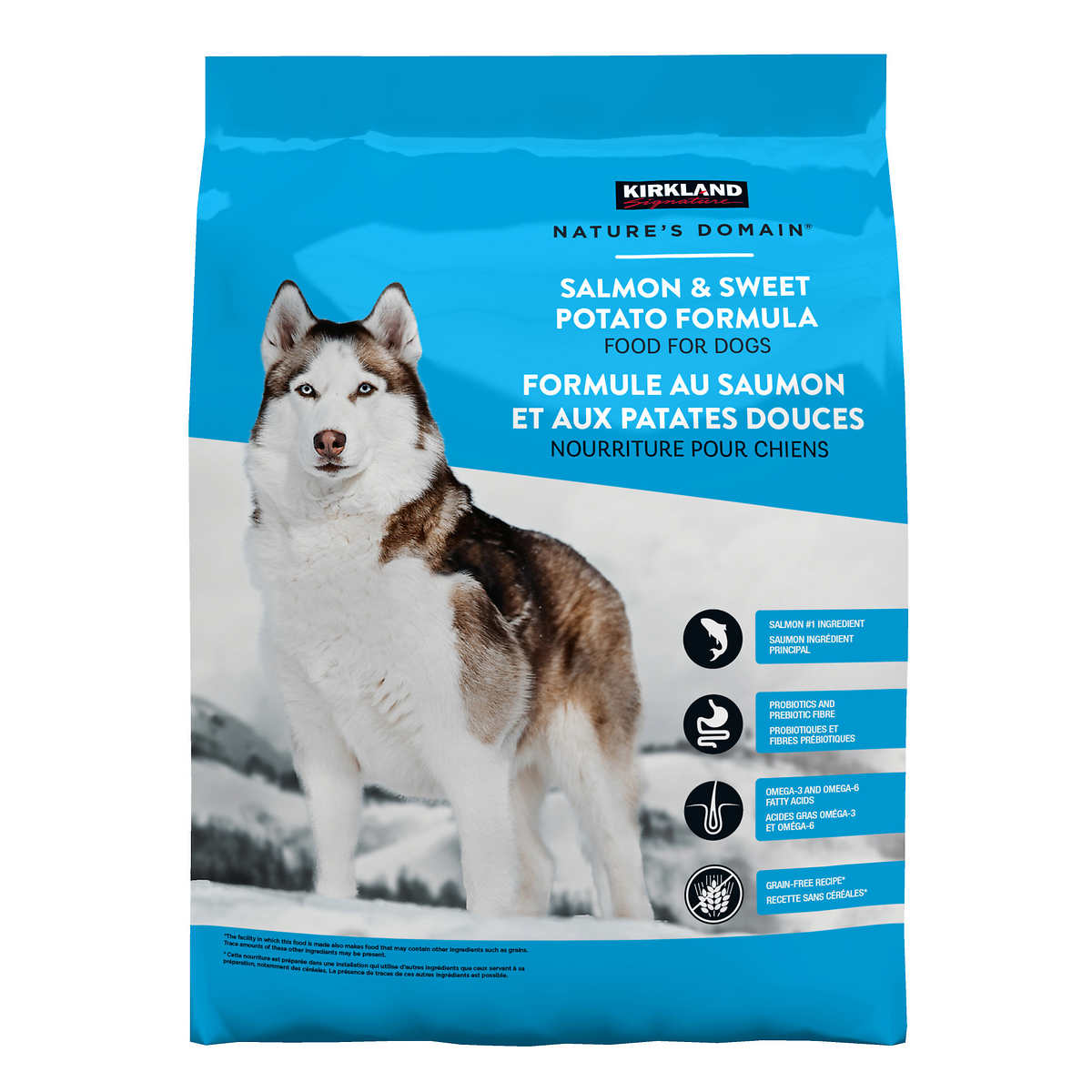 Kirkland Signature Nature's Domain Salmon & Sweet Potato Formula Dog Food, 15.9Kg (35 lbs)