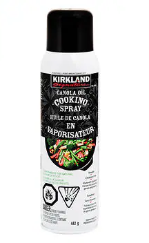 Kirkland Signature Canola Oil Cooking Spray 482 g