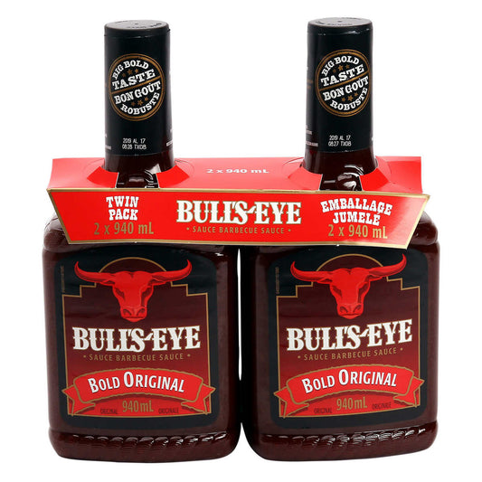 Bull's-Eye Original Barbecue Sauce, 2 × 940 mL