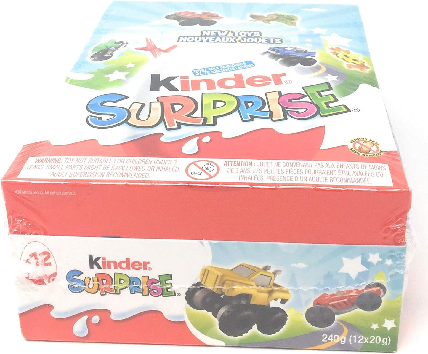 Kinder Surprise - New Toys- 12 x 20g (240g)