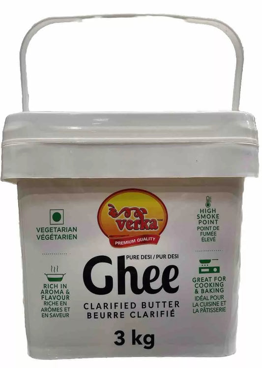 Verka Pure Desi Ghee, 3 kg